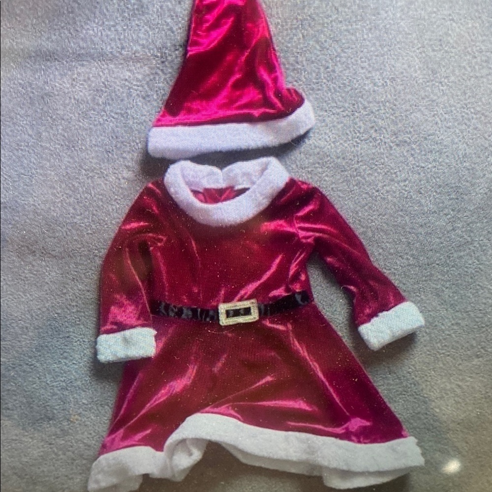 Kids Santa Costume - Red and White